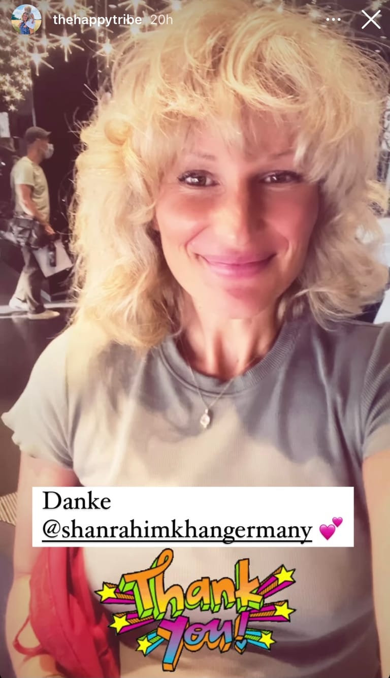 Janni Hönscheid: Sie zeigt ihre neue Frisur.