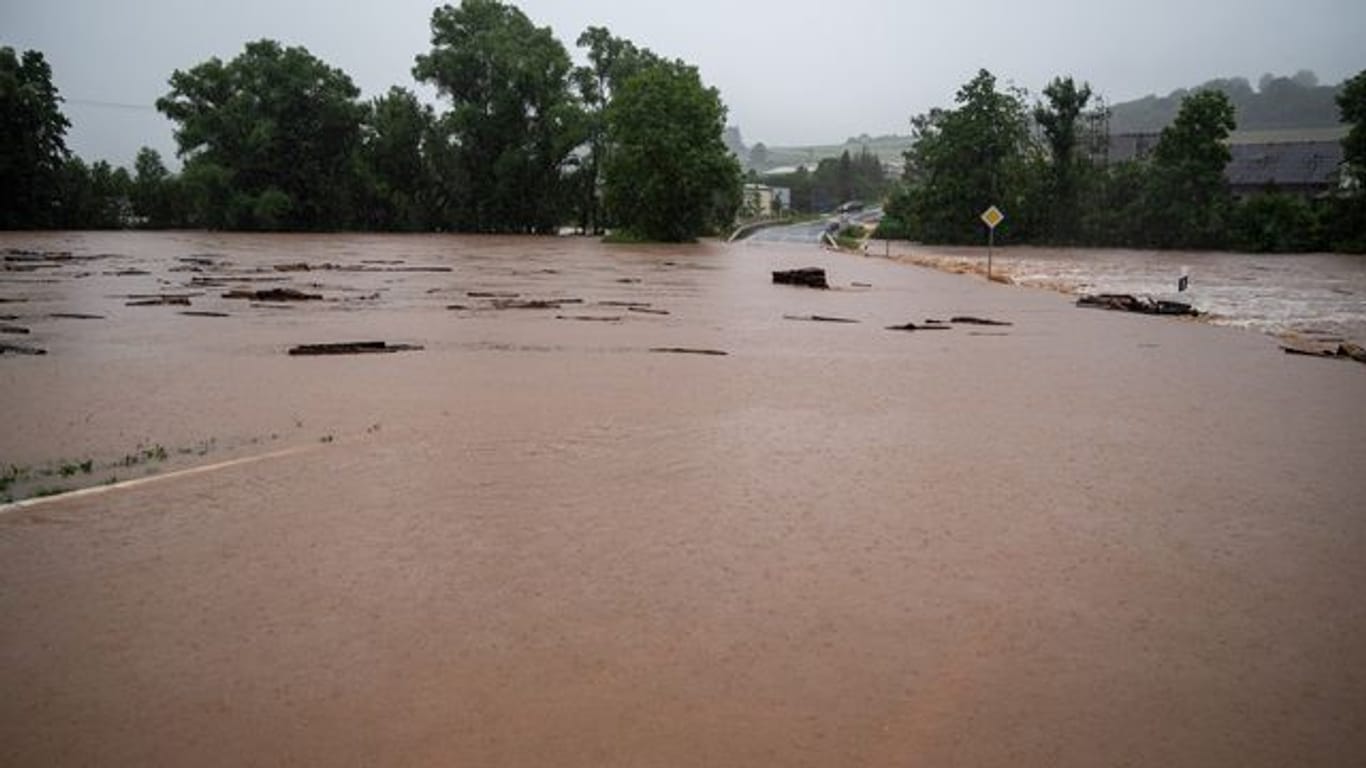 Unwetter in Rheinland-Pfalz