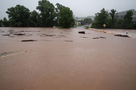 Unwetter in Rheinland-Pfalz
