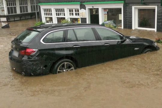 Unwetter in Nordrhein-Westfalen