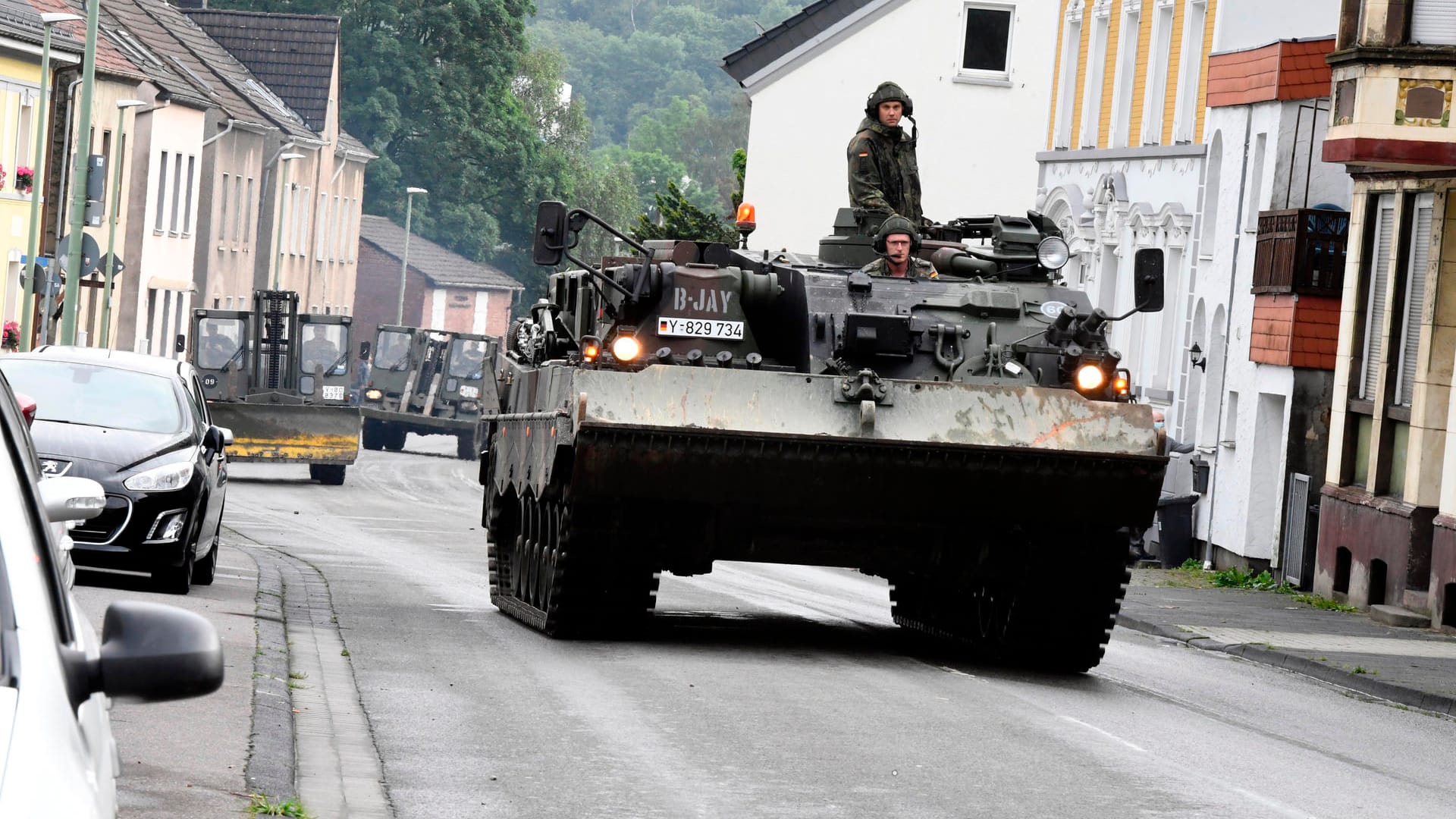 Unwetter in Nordrhein-Westfalen