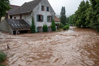 Unwetter in Rheinland-Pfalz