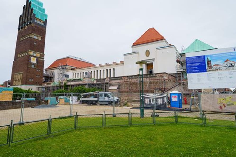 Die Mathildenhöhe in Darmstadt möchte Weltkulturerbe werden.