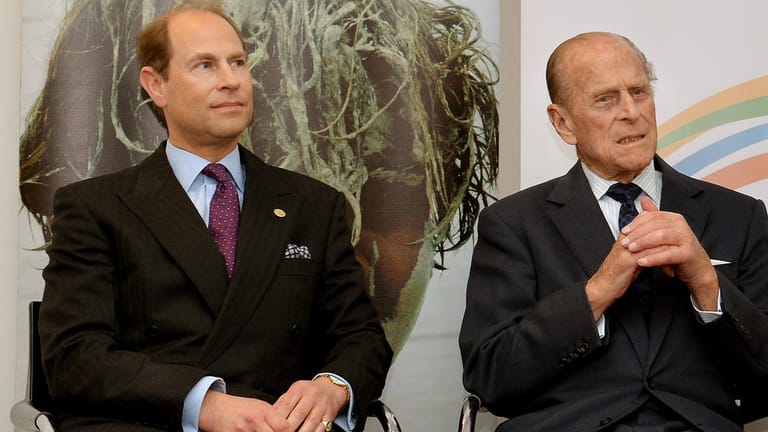 Prinz Edward und Prinz Philip: Ihr Verhältnis soll sehr eng gewesen sein.