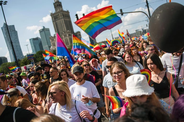 Warschau: In Polen sind LGBT-Rechte eingeschränkt.