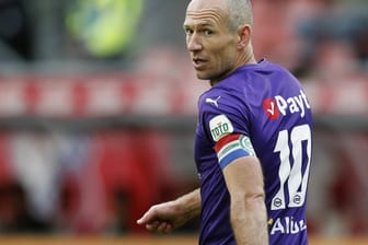Arjen Robben: Der langjährige Münchner macht nun endültig Schluss mit dem Fußball.