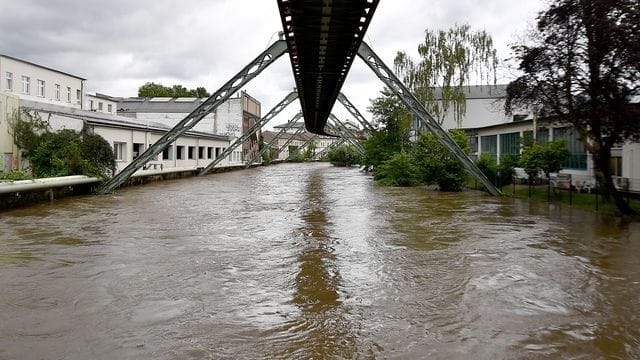 Unwetter in Nordrhein-Westfalen