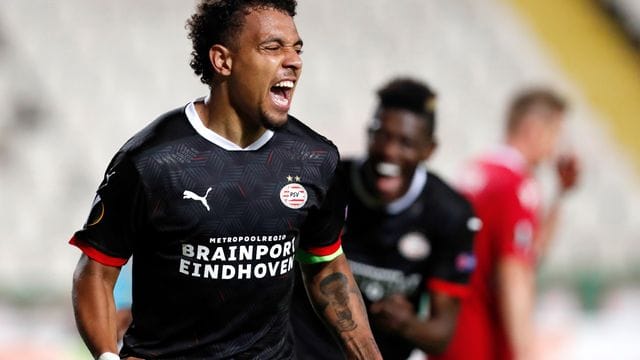 Steht in Verhandlungen mit Borussia Dortmund: Donyell vom PSV Eindhoven. Steht in Verhandlungen mit Borussia Dortmund: Donyell vom PSV Eindhoven.