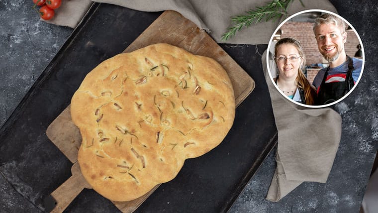 Focaccia: Nicht nur zum Grillen ist das Brot eine tolle Beilage.