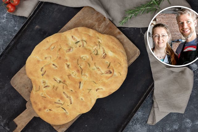 Focaccia: Nicht nur zum Grillen ist das Brot eine tolle Beilage.