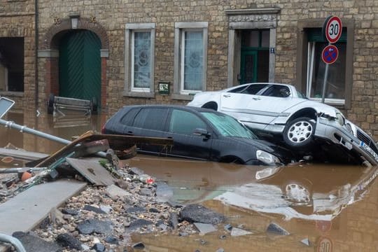 Unwetter in Nordrhein-Westfalen