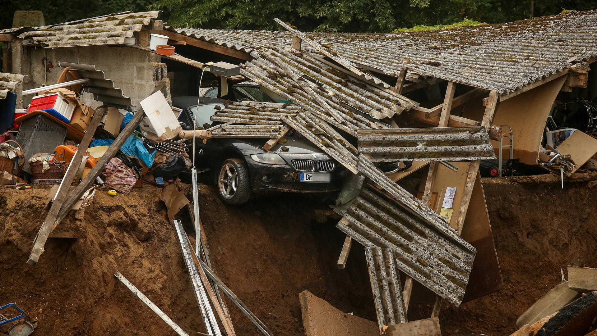 Nach dem Unwetter in Nordrhein-Westfalen