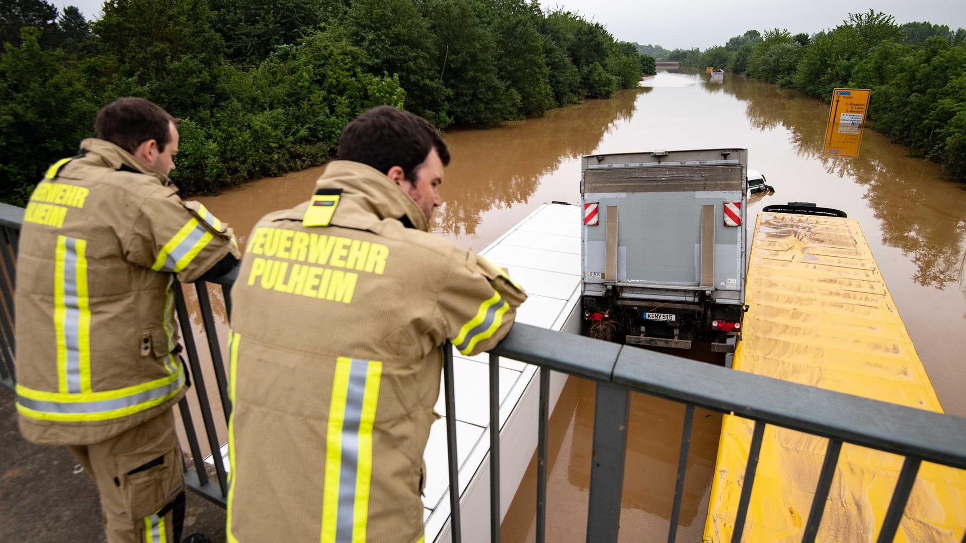 Nach dem Unwetter in Nordrhein-Westfalen