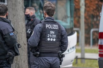 Polizist: in Dresden gaben sich Kriminelle für Polizisten aus.