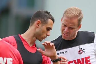 Ellyes Skhiri mit Kevin McKenna: Der 1. FC Köln nimmt nicht alle Profis ins Trainingslager mit.