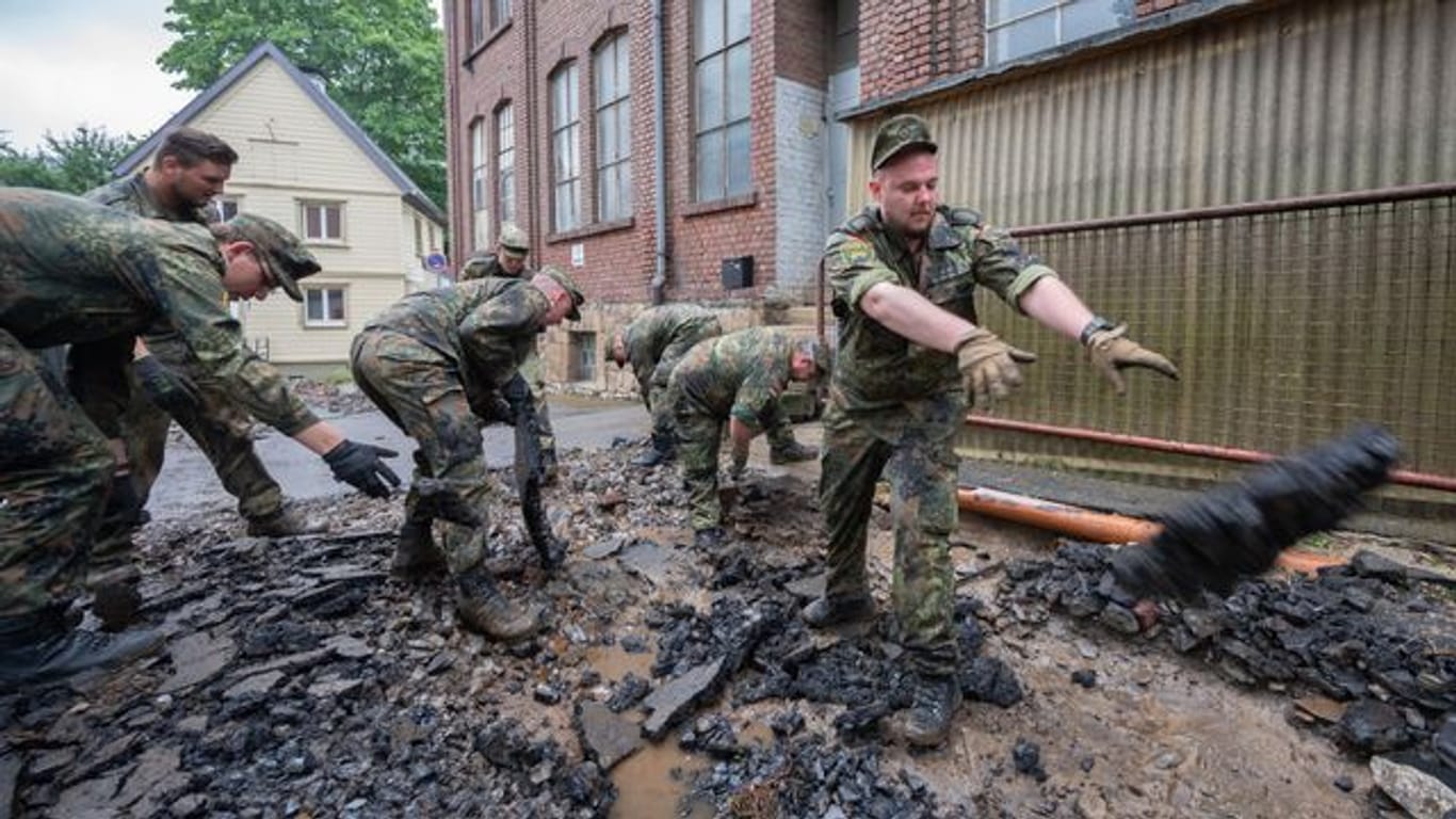 Unwetter in Nordrhein-Westfalen