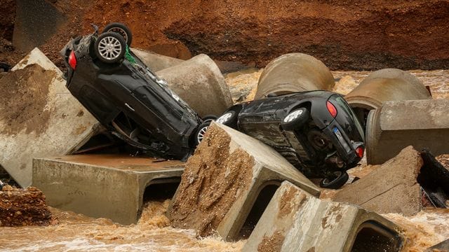 Nach dem Unwetter in Nordrhein-Westfalen