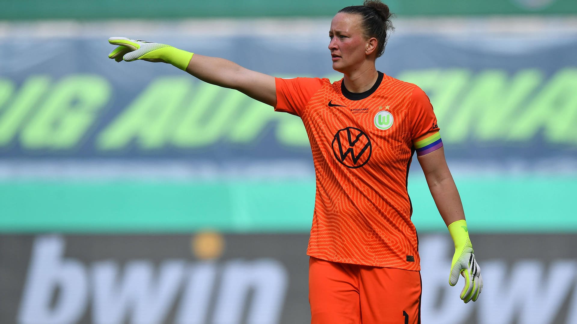 Almuth Schult: Die Nationaltorhüterin steht beim VfL Wolfsburg unter Vertrag.