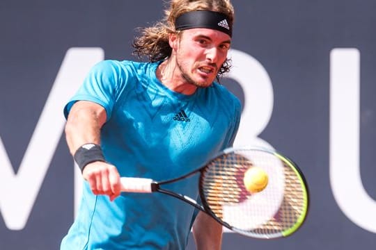 Hat das Viertelfinale in Hamburg überraschend verloren: Stefanos Tsitsipas.