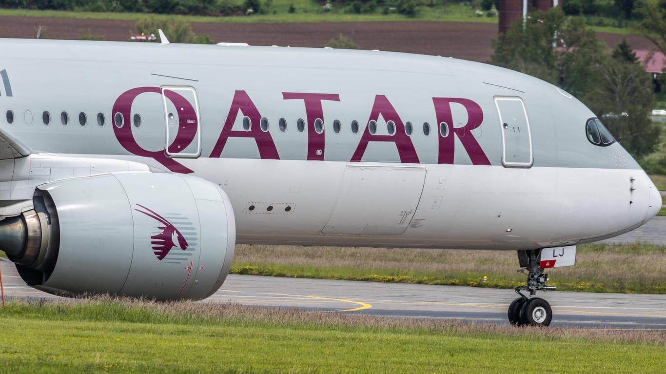Umstrittenes Sponsoring: Qatar Airways.