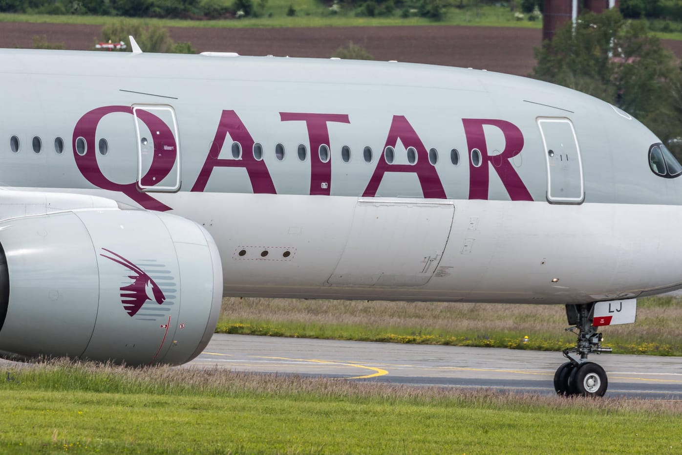 Umstrittenes Sponsoring: Qatar Airways.