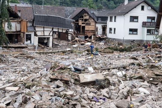 Unwetter in Rheinland-Pfalz