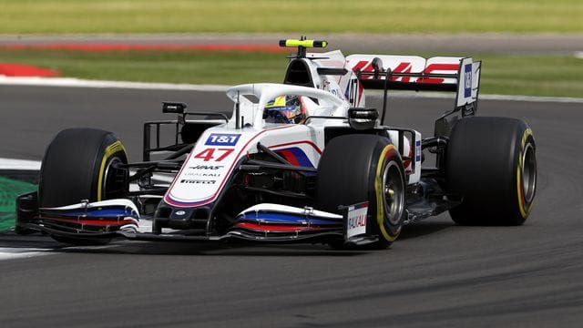 Verpasste die Runde der zehn schnellsten Fahrer: Mick Schumacher vom Team Haas. Verpasste die Runde der zehn schnellsten Fahrer: Mick Schumacher vom Team Haas.