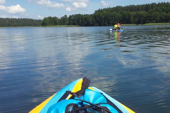 Paddeln auf dem Dranser See