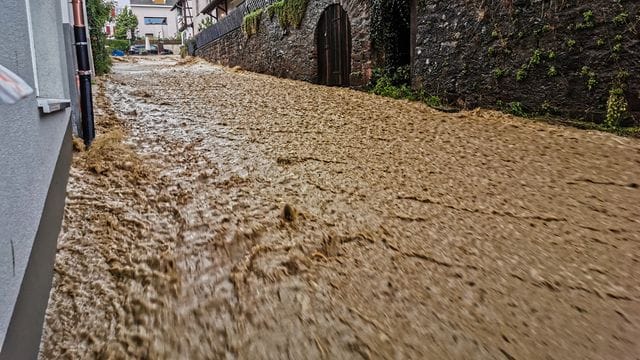 Unwetter in Baden-Württemberg