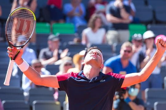 Filip Krajinovic steht im Finale von Hamburg.