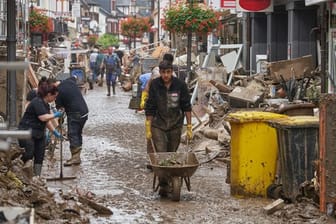 Nach dem Unwetter in Rheinland-Pfalz