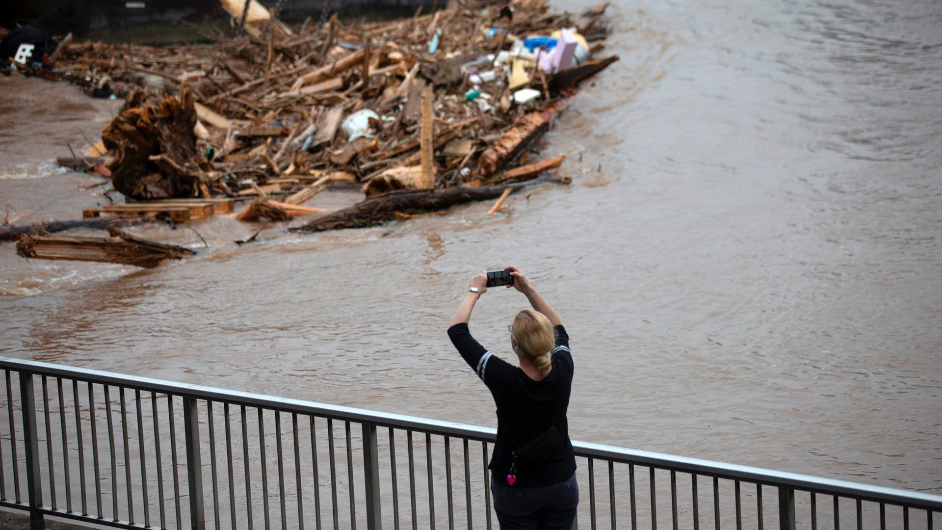 Rhein-Hochwasser in Köln