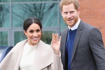 Herzogin Meghan und Prinz Harry: Sie haben offenbar schon Pläne für die Taufe von Töchterchen Lilibet.