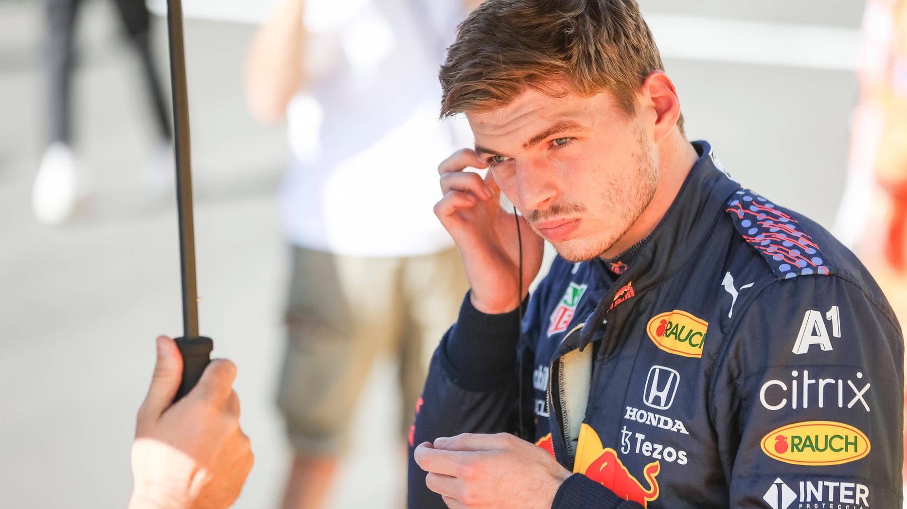 Verärgert über das Verhalten seines Rivalen: Max Verstappen, hier vor dem Rennen in Silverstone.