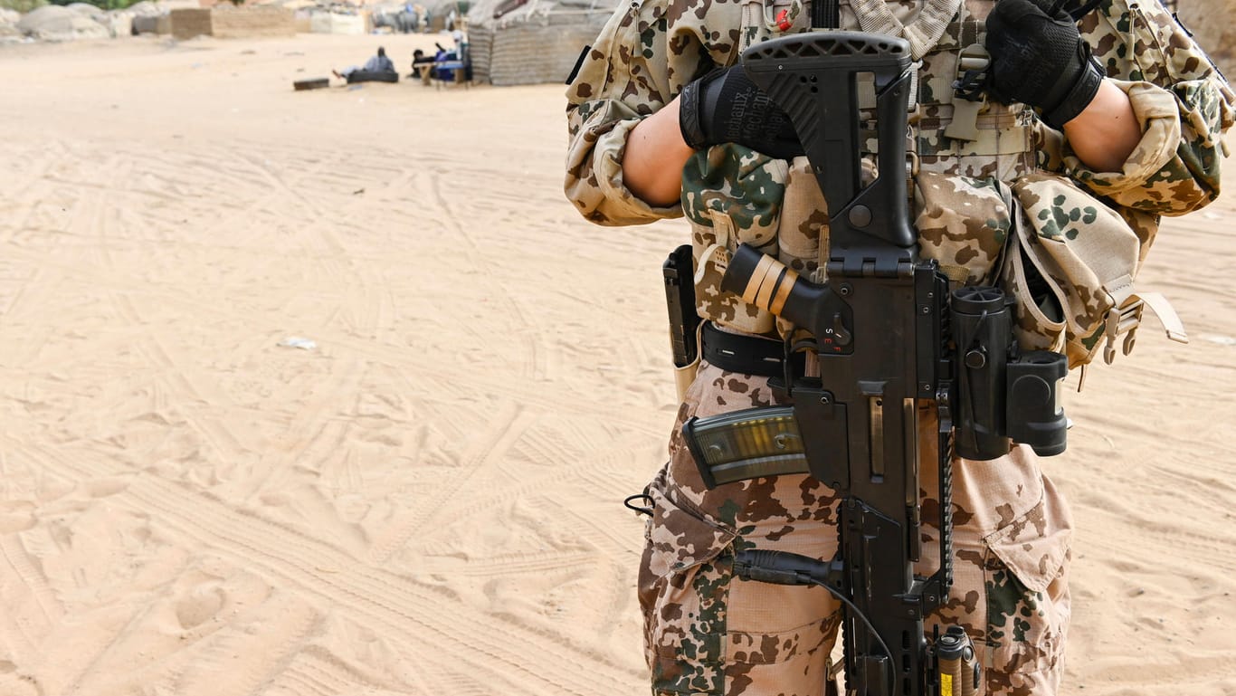 Bundeswehrsoldat in Mali: Die Angreifer flüchteten, nachdem sich die Sicherheitskräfte verteidigten (Symbolbild).