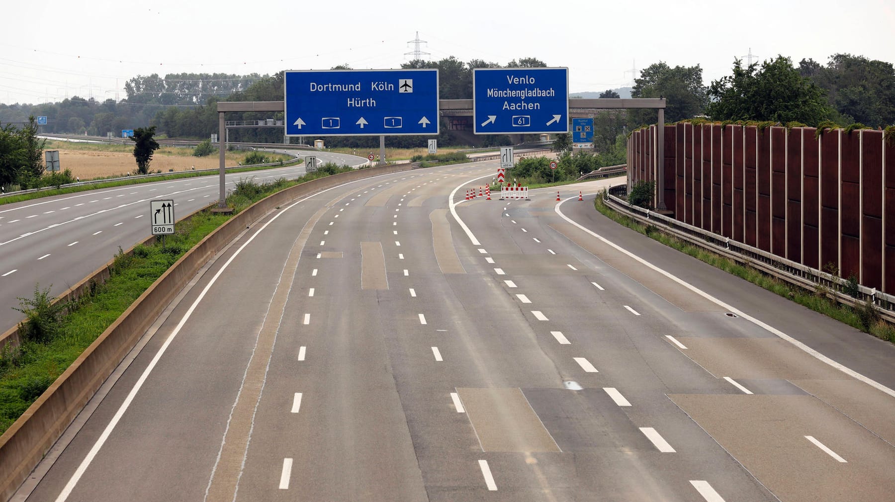 A1 Und A61 In NRW Für Monate Gesperrt – Auch Bahnverbindungen Betroffen