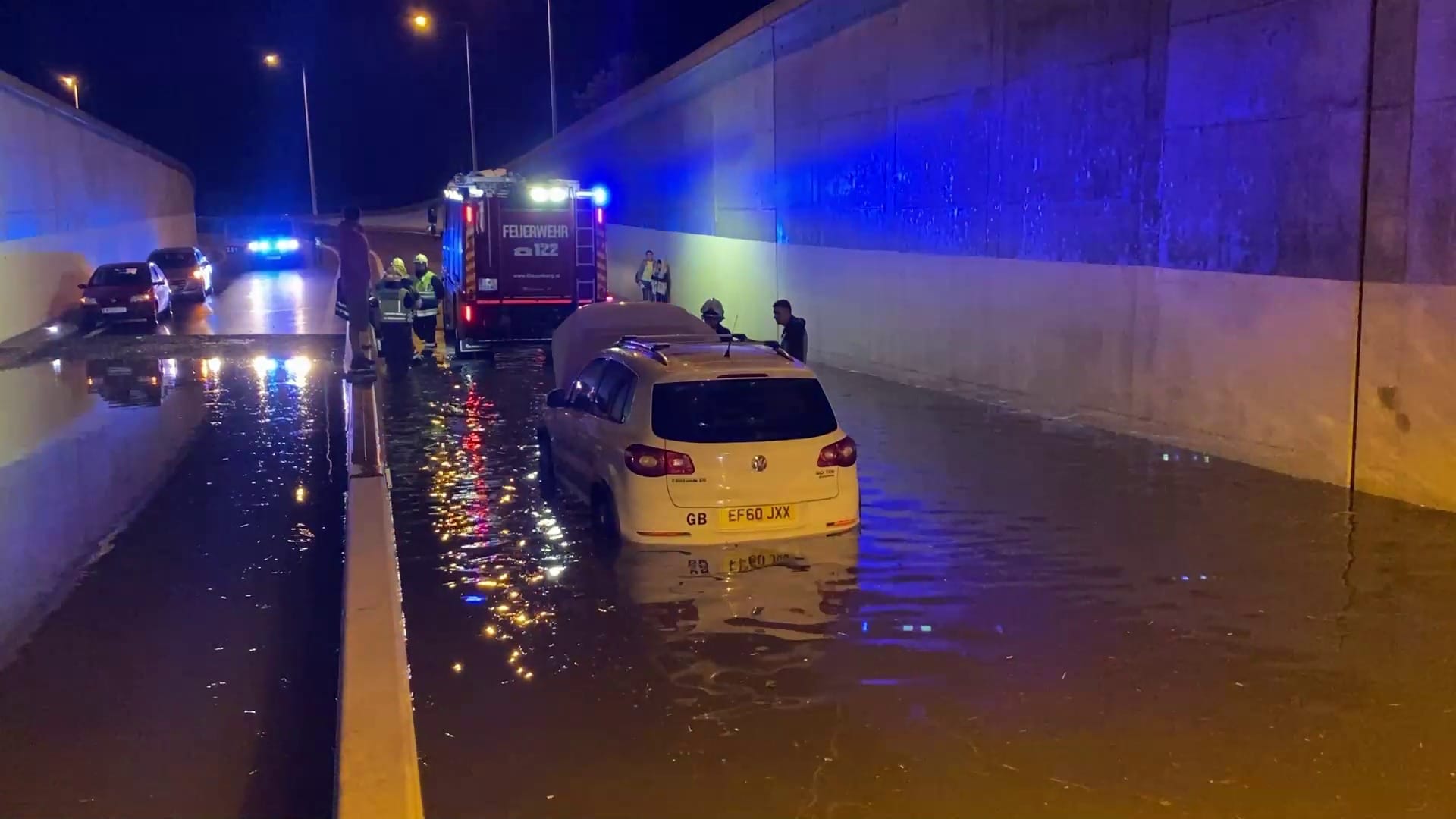 Unwetter in Österreich