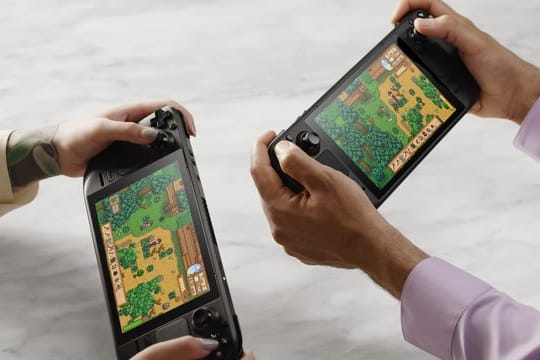 Mobile Gaming: Hersteller Valve hat mit dem Steam Deck ein mobiles Spielegerät angekündigt.