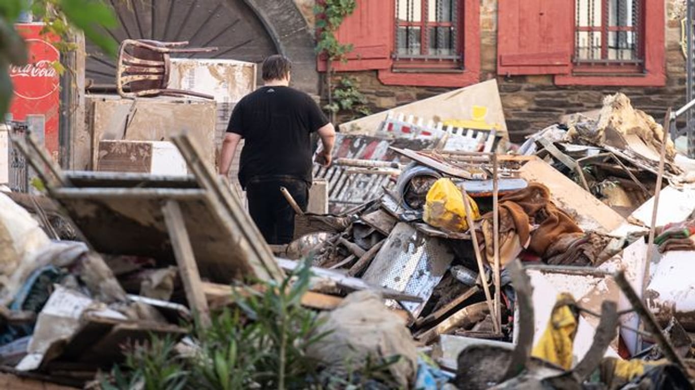 Nach dem Unwetter in Rheinland-Pfalz