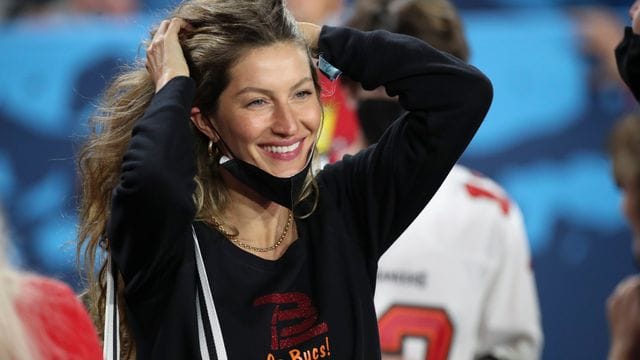 Gisele Bündchen freut sich über den Super-Bowl-Gewinn ihres Mannes Tom Brady.