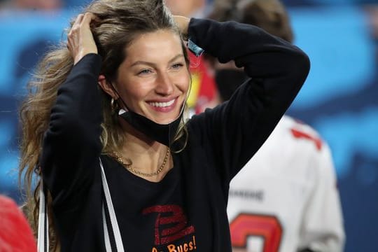 Gisele Bündchen freut sich über den Super-Bowl-Gewinn ihres Mannes Tom Brady.