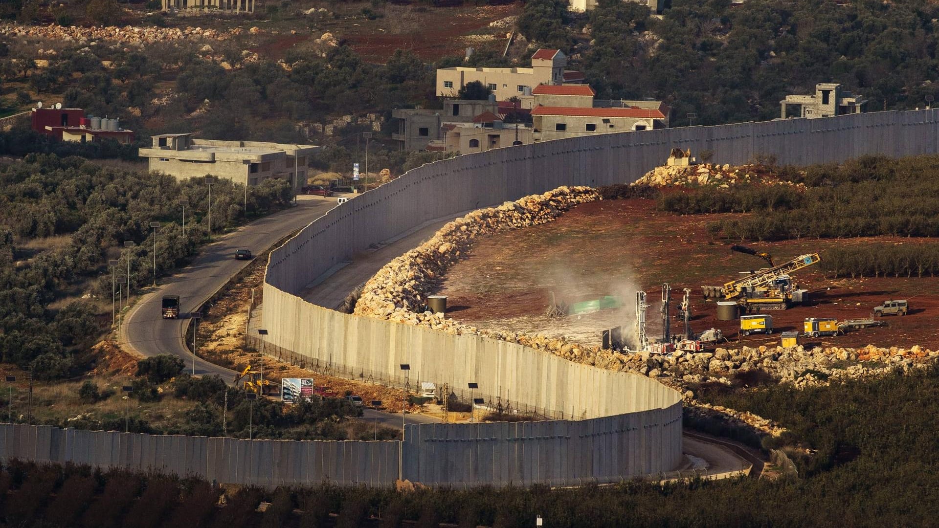 An der Grenze zwischen Israel und dem Libanon (Archivbild): Immer wieder werden Raketen aus dem Norden auf Israel abgefeuert.