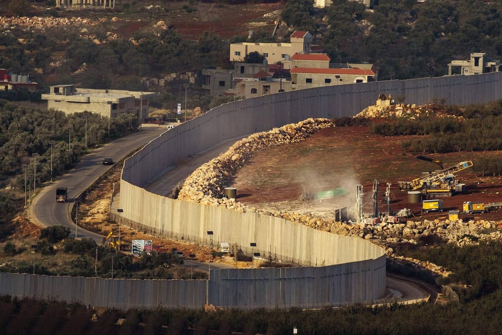 An der Grenze zwischen Israel und dem Libanon (Archivbild): Immer wieder werden Raketen aus dem Norden auf Israel abgefeuert.