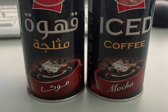 Eiskaffee aus Saudi-Arabien: Mehr als 400.000 Dosen davon wurden vom Zoll gestoppt.