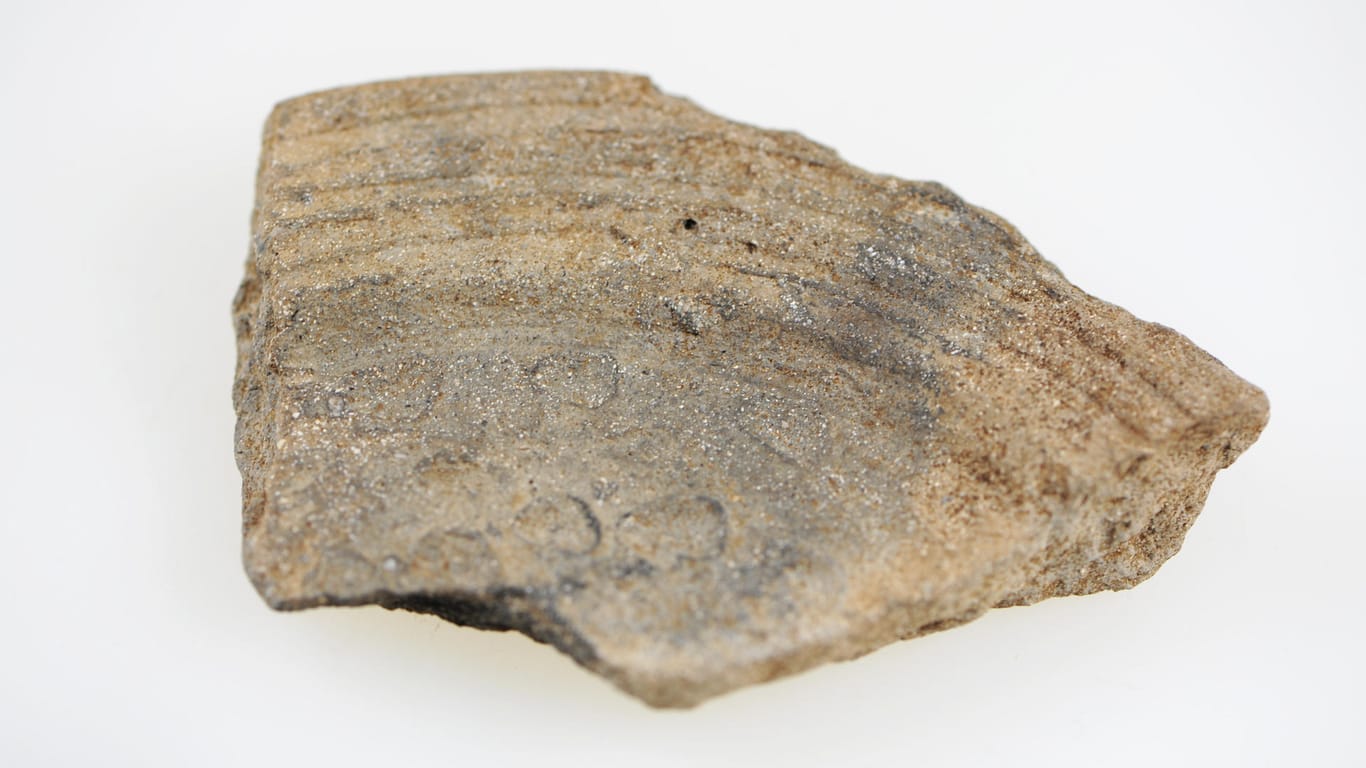 Bruchstück eines Deckels oder Leuchterfußes aus dem 12. Jahrhundert: Die Fundstücke liefern neue Erkenntnisse.