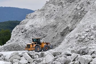 Gipsabbau im Harz