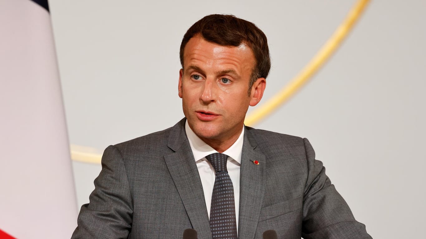 Emmanuel Macron: Ein Handy des französischen Präsidenten wurde mutmaßlich abgehört.