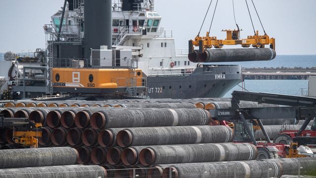 Rohre für die Gaspipeline Nord Stream 2 Rohre für die Gaspipeline Nord Stream 2