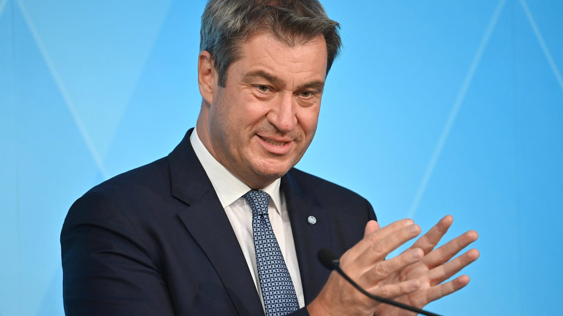 Bayerns Ministerpräsident Markus Söder (CSU): "Bayern ist im Klimastress." Bayerns Ministerpräsident Markus Söder (CSU): "Bayern ist im Klimastress."