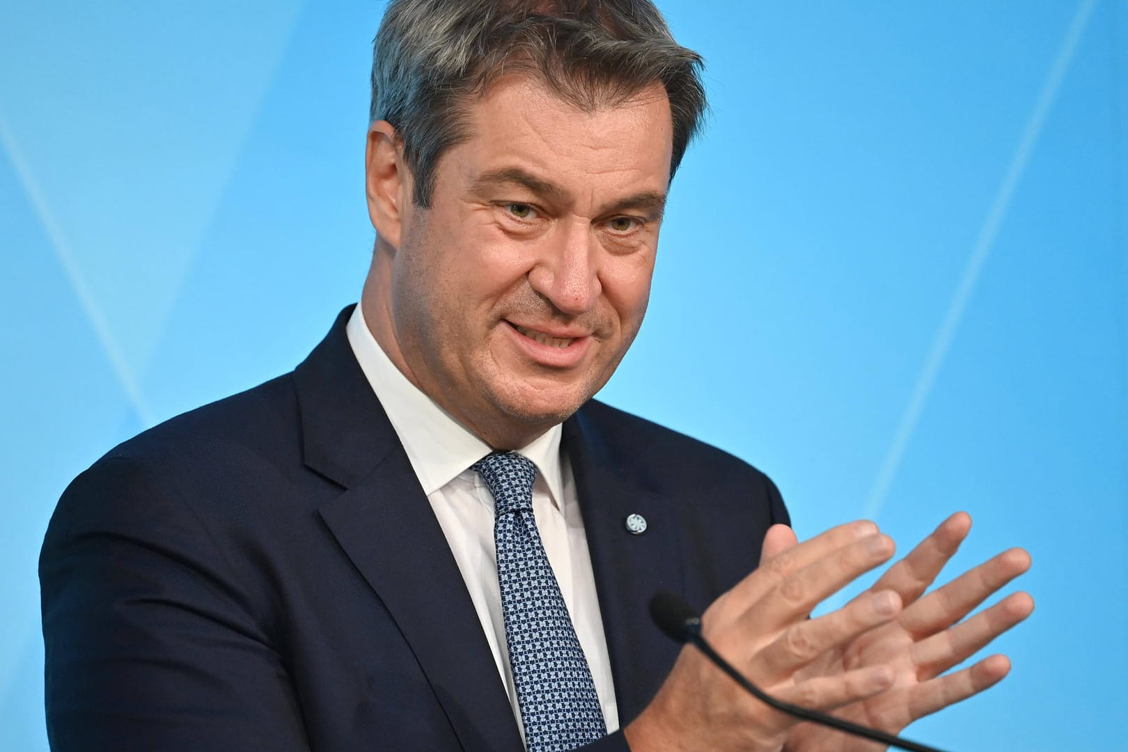 Bayerns Ministerpräsident Markus Söder (CSU): "Bayern ist im Klimastress."